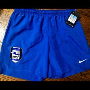 Nike women’s soccer shorts size Medium